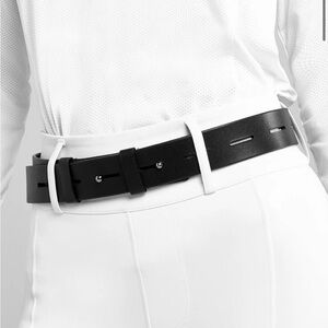 NWT Aztec Diamond Black Leather Belt